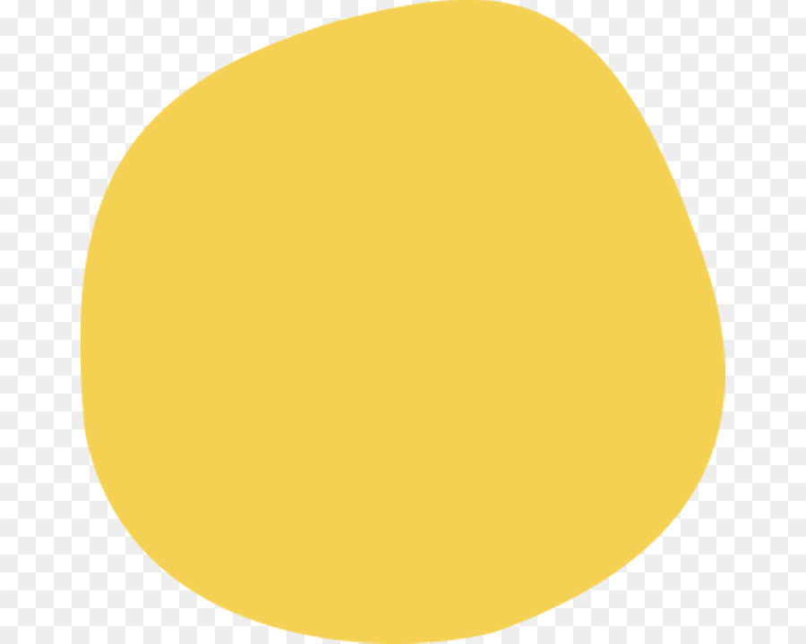 Ovalado Amarillo，Elipse PNG