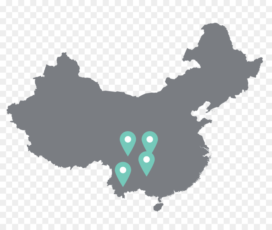 China，Mapa PNG