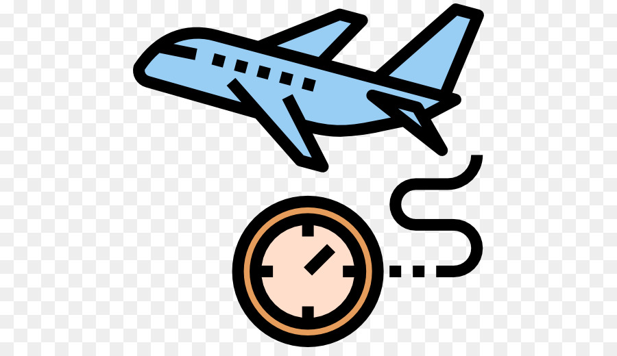 Avión，Reloj PNG