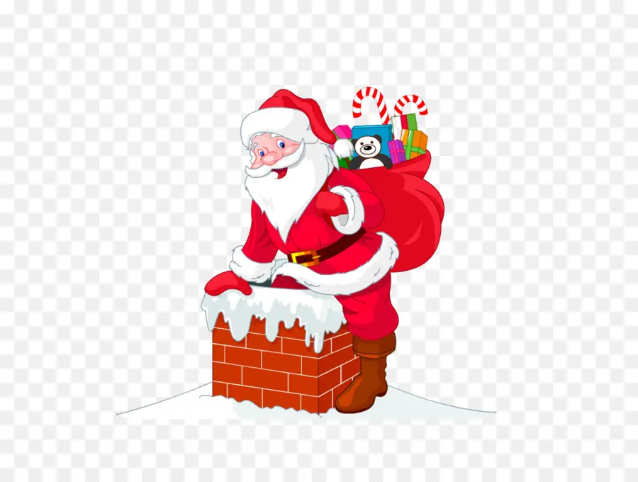 Santa Claus，Regalo PNG