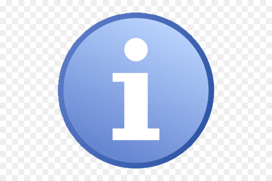 Icono De Información，Azul PNG