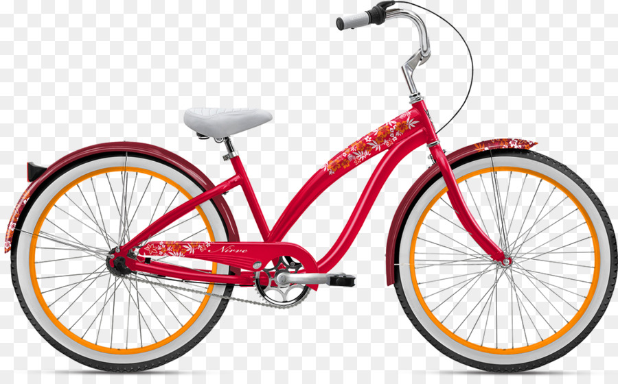 Bicicleta Cruiser，Bicicleta PNG