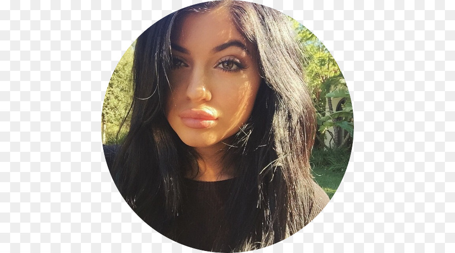 Kylie Jenner，Cabello Negro PNG