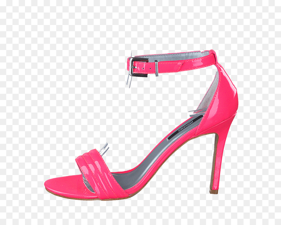 Tacón Alto Rosa，Zapato PNG