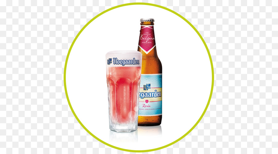 Cerveza Hoegaarden Rosée，Cerveza PNG