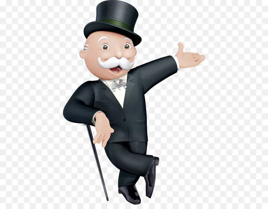Monopolio，Rich Uncle Pennybags PNG
