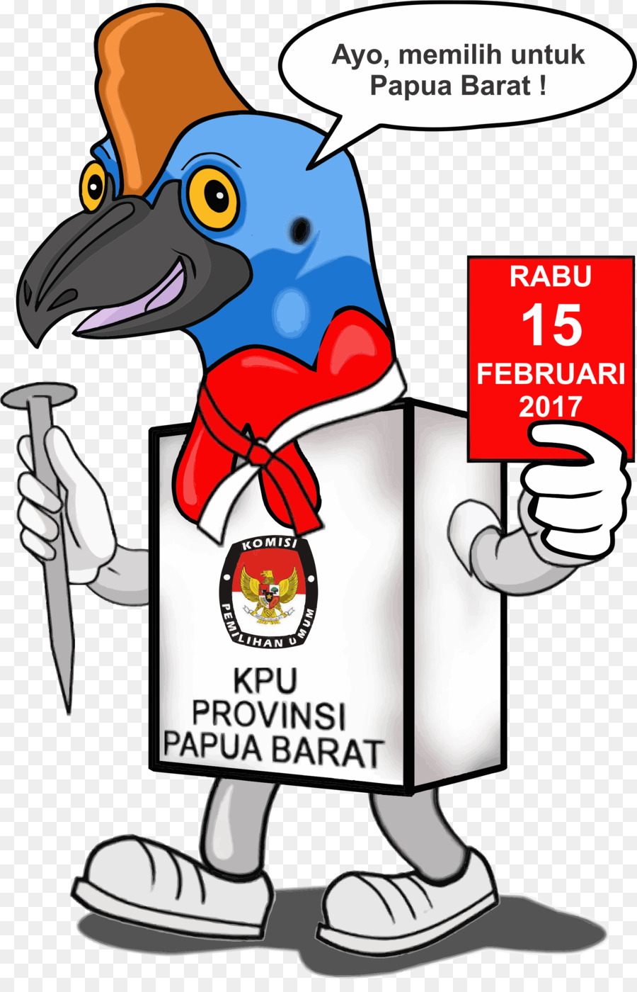 2017 Papúa Occidental Elección De Gobernador，La Oficina De La Elección Provincial De La ComisiÓn De Papúa Occidental PNG