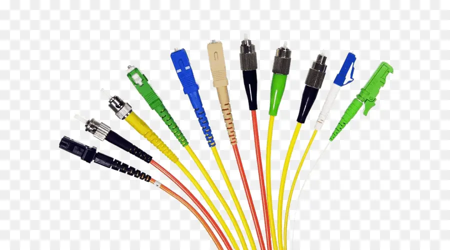 Conectores De Fibra óptica，Cables PNG