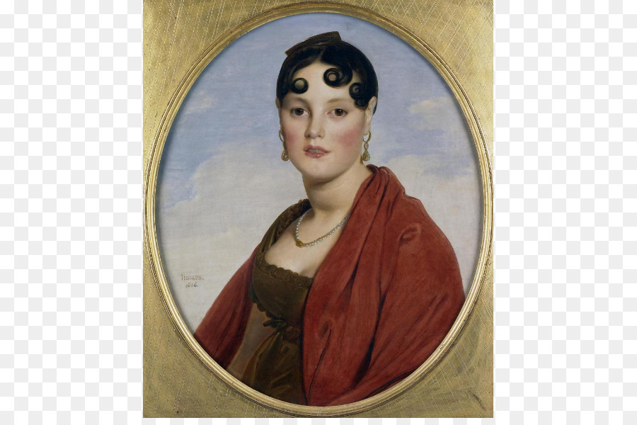 La Belle Celia，Retrato De Delphine Ingresramel PNG