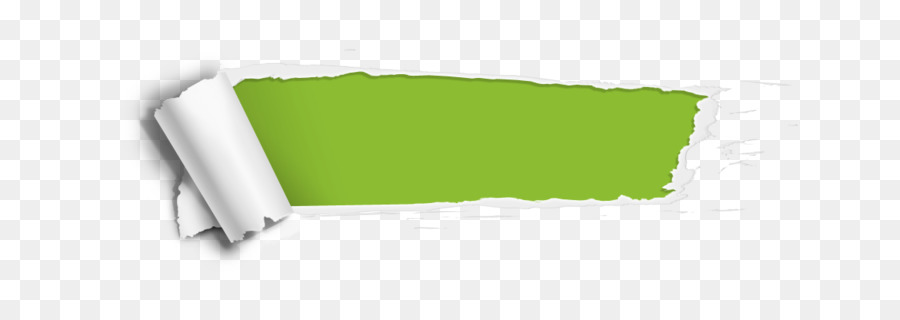 Bandera Verde，Papel Rasgado PNG