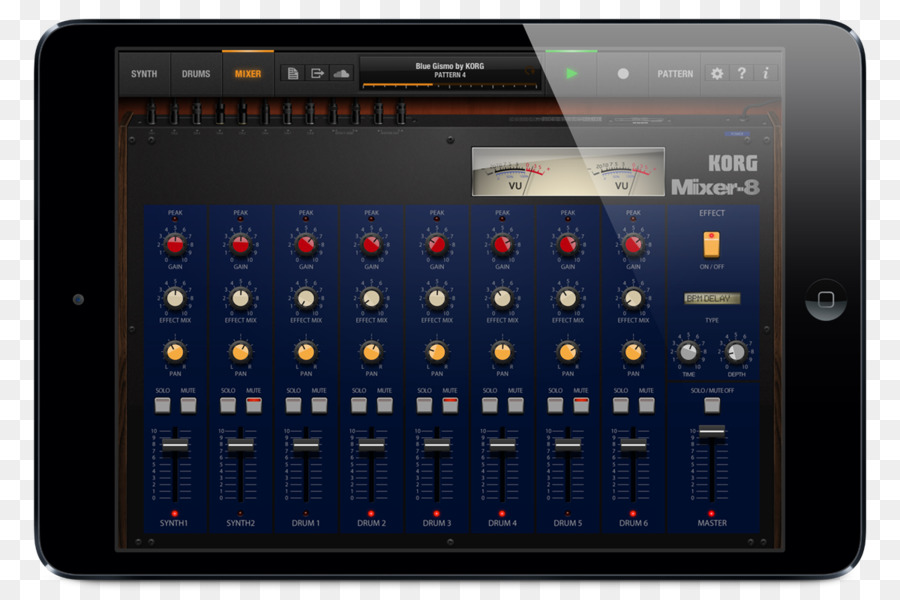 Korg Polysix，Mezcladores De Audio PNG