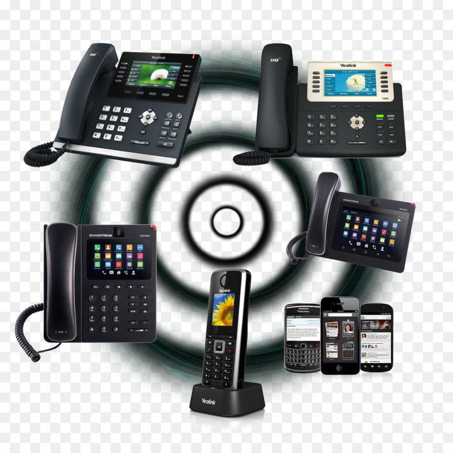 Teléfono，Teléfono Voip PNG