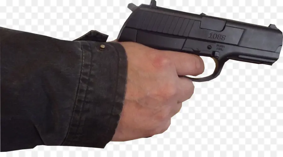 Pistola，Mano PNG