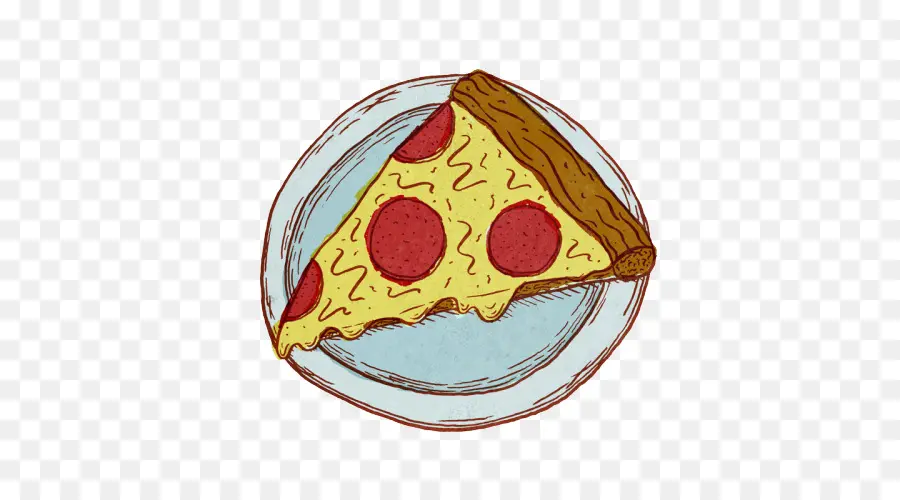 Dibujo，Pizza PNG