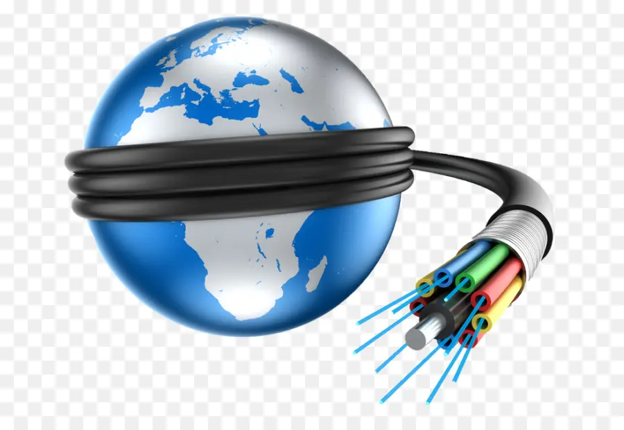 Globo Terráqueo Con Cables，Internet PNG