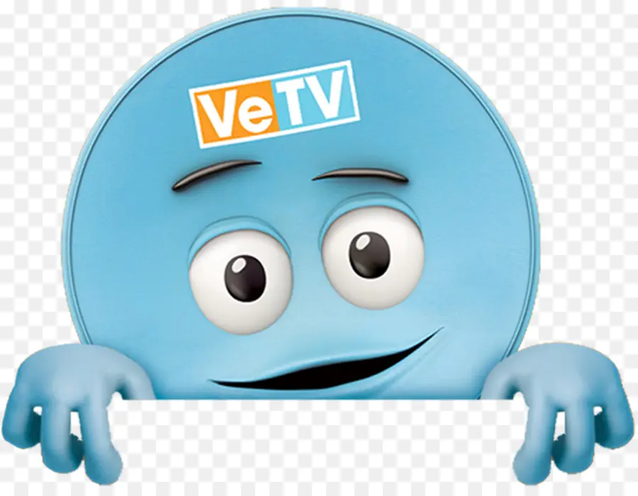 Personaje De Dibujos Animados Azul，Vetv PNG