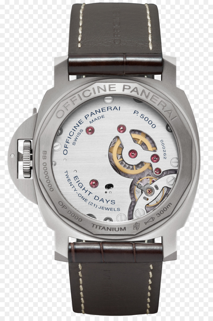 Panerai，Panerai Luminor Base 8 Días Acciaio PNG