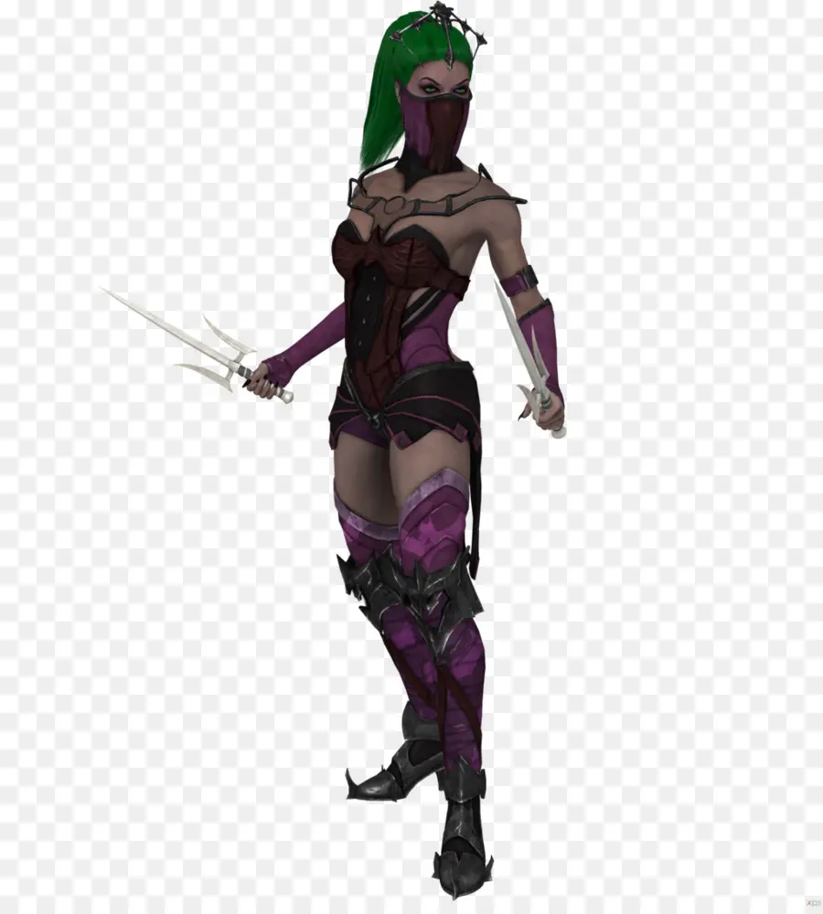 Mileena，Mortal Kombat X PNG