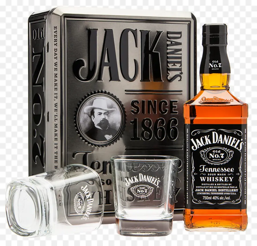 Whisky Jack Daniel's，Botella PNG