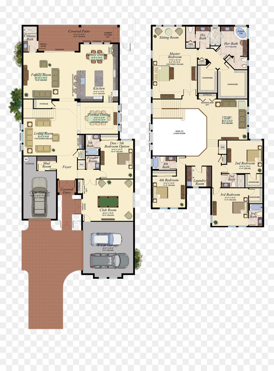 Plan De Piso，Casa PNG