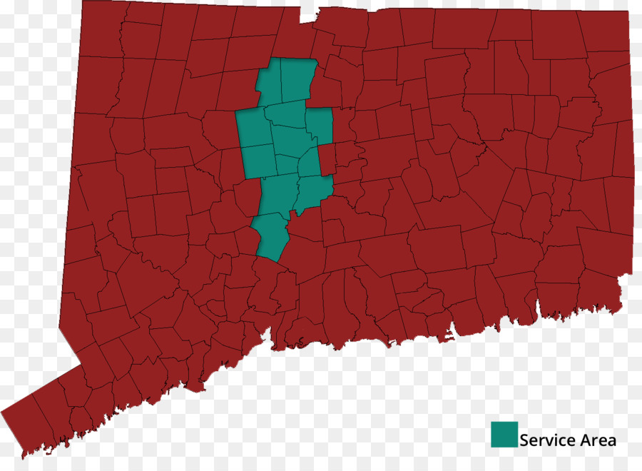 Connecticut，Mapa Del Vector PNG