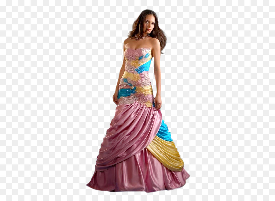 Vestido De Noche，Mujer PNG