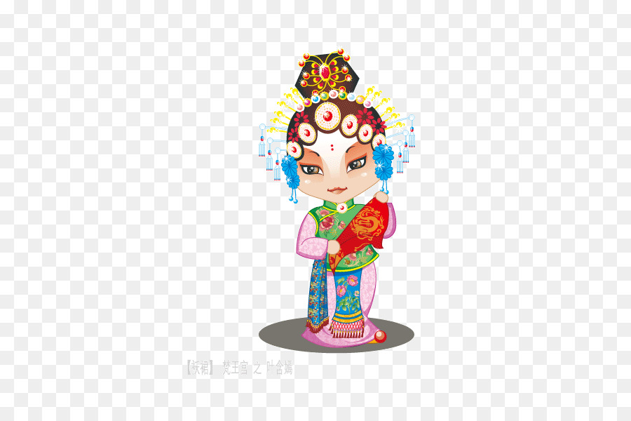 Personaje De ópera Tradicional China，Chino PNG