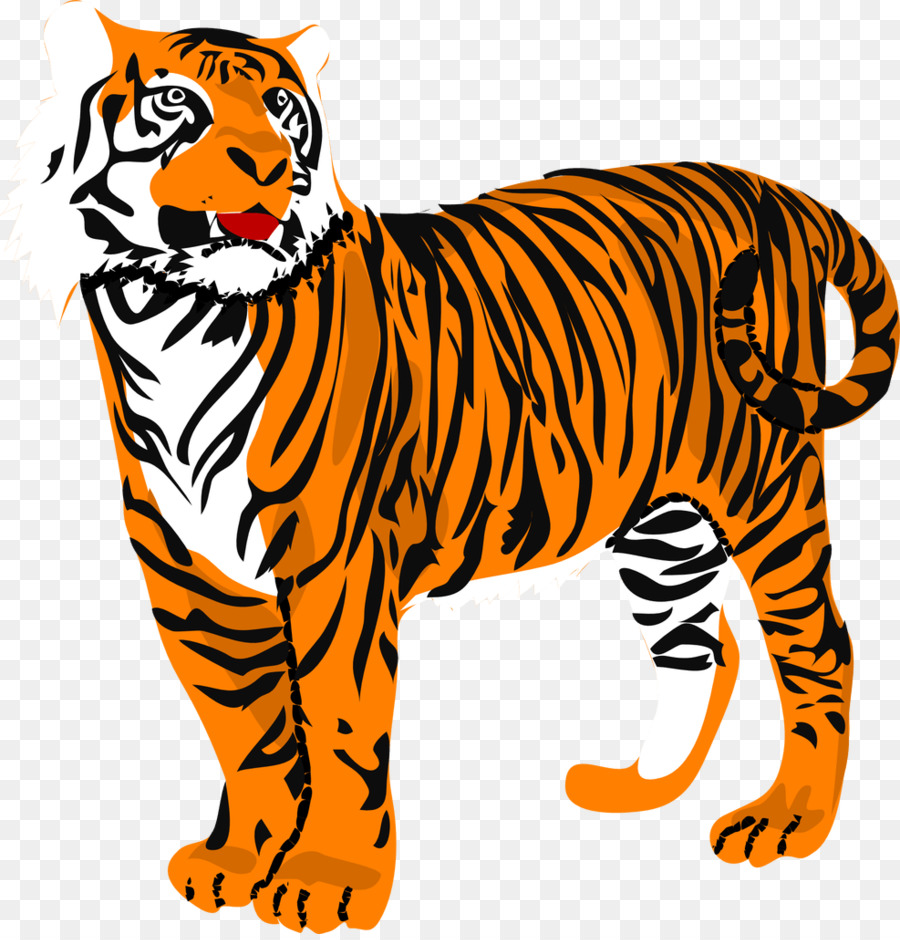 Tigre，Rayas PNG