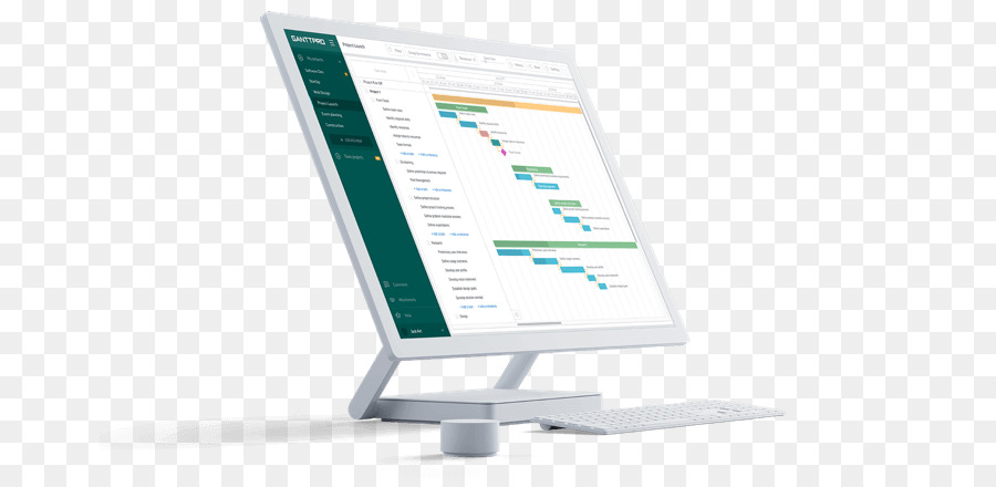 Diagrama De Gantt，Gestión De Proyectos PNG