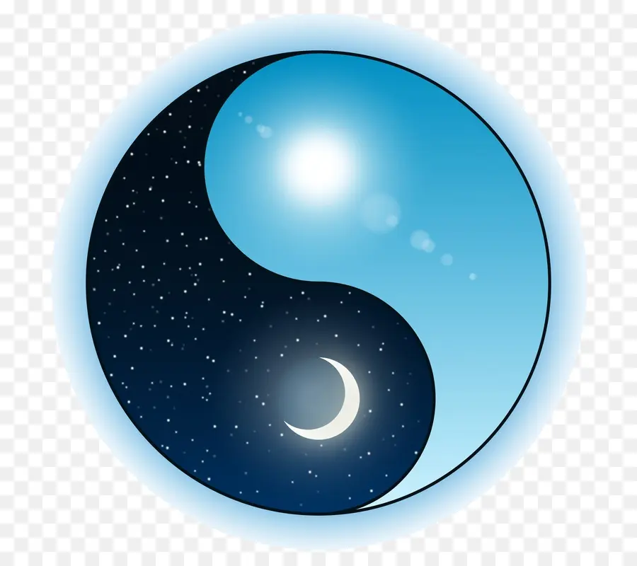 El Yin Y El Yang，Símbolo PNG