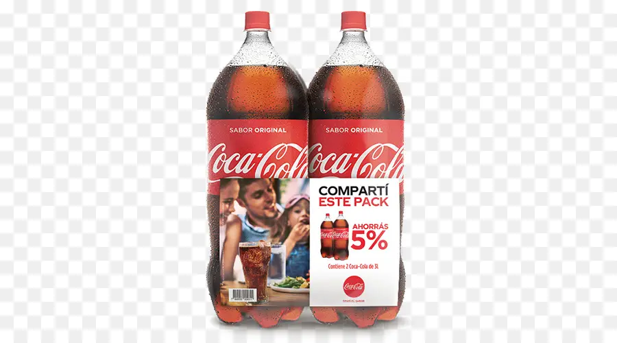 Cocacola，Las Bebidas Gaseosas PNG