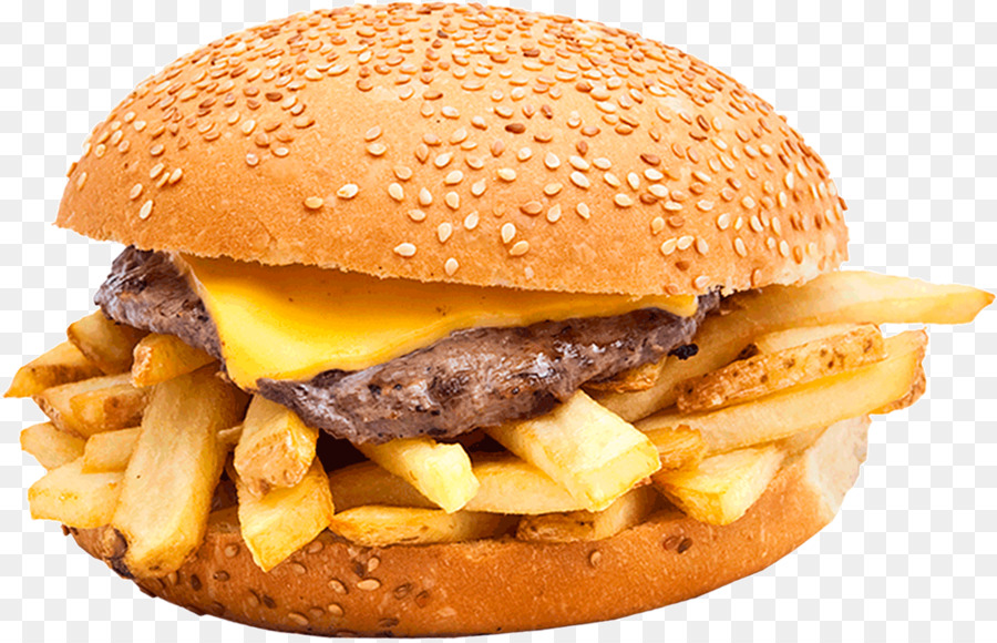 Hamburguesa Y Papas Fritas，Comida Rápida PNG