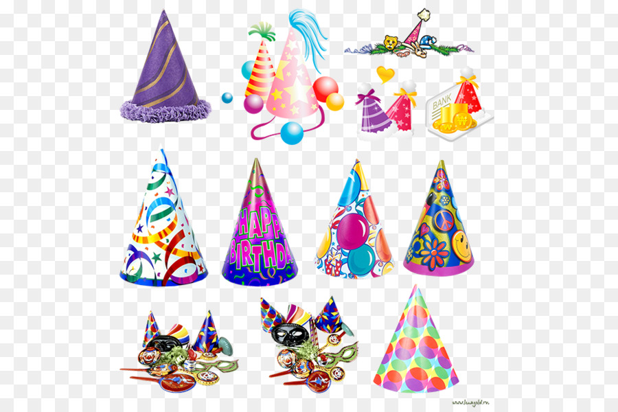 Sombreros De Fiesta，Globos PNG