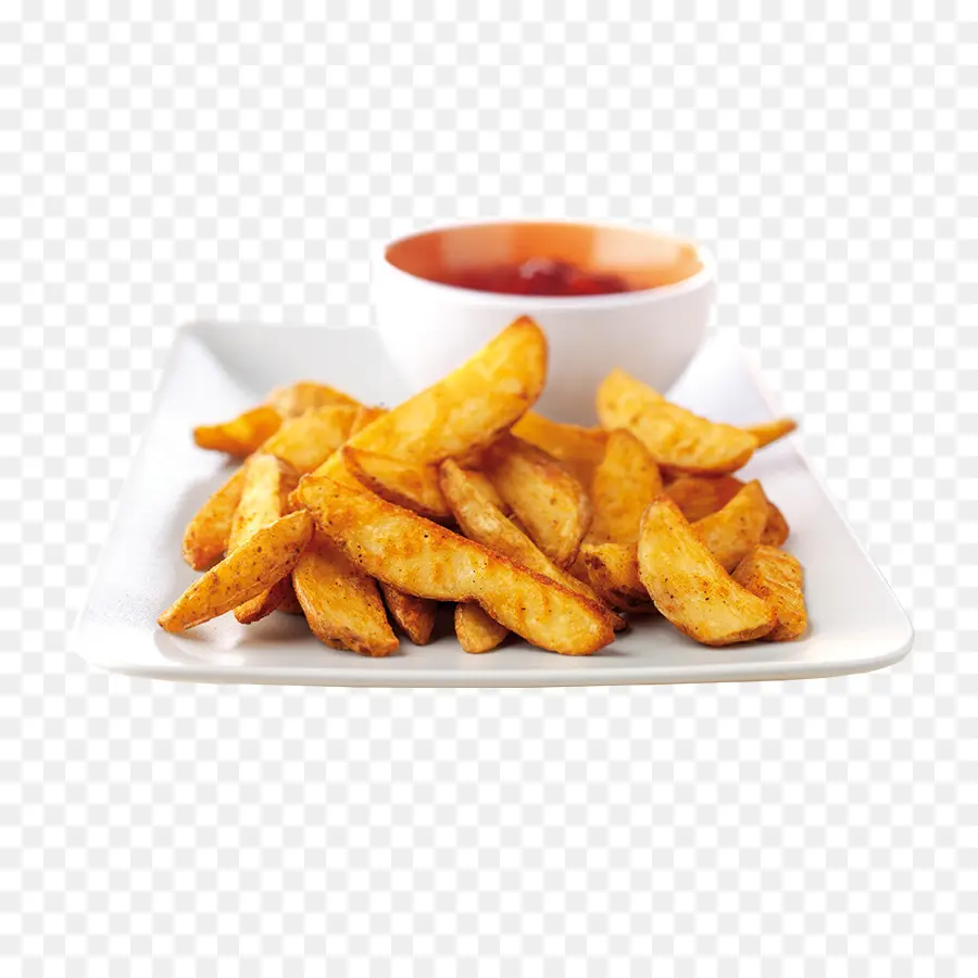 Las Papas Fritas，Cuñas De Patata PNG