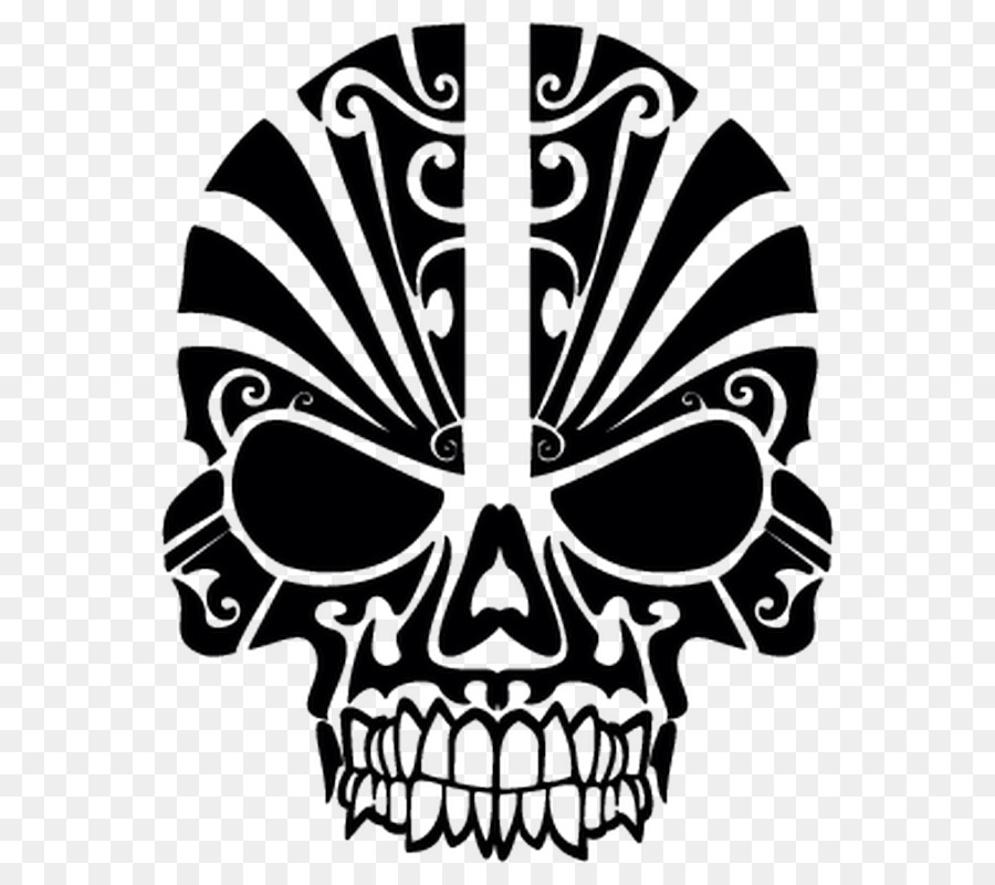 Calavera Decorativa，Cráneo PNG