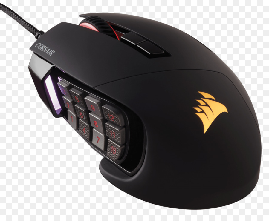 El Ratón De La Computadora，Corsair Cimitarra Pro Rgb PNG