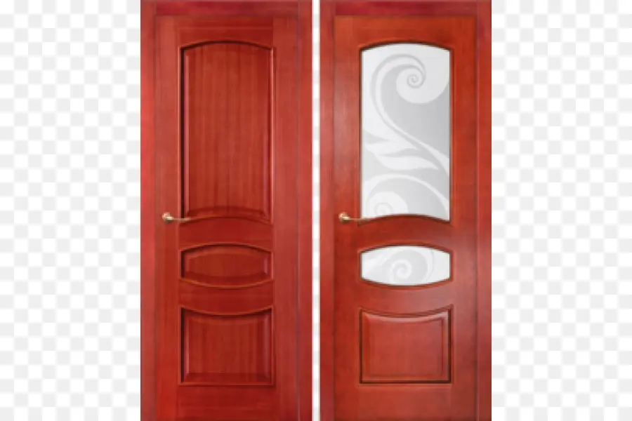 Puertas De Madera，Rojo PNG