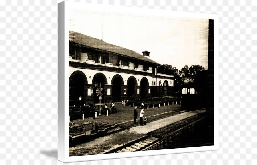 Edificio Antiguo，Estación De Tren PNG