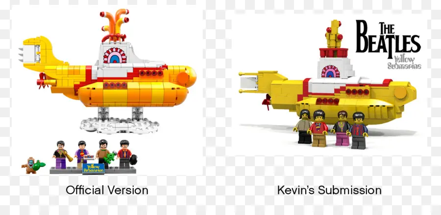 Submarino Amarillo，Lego PNG