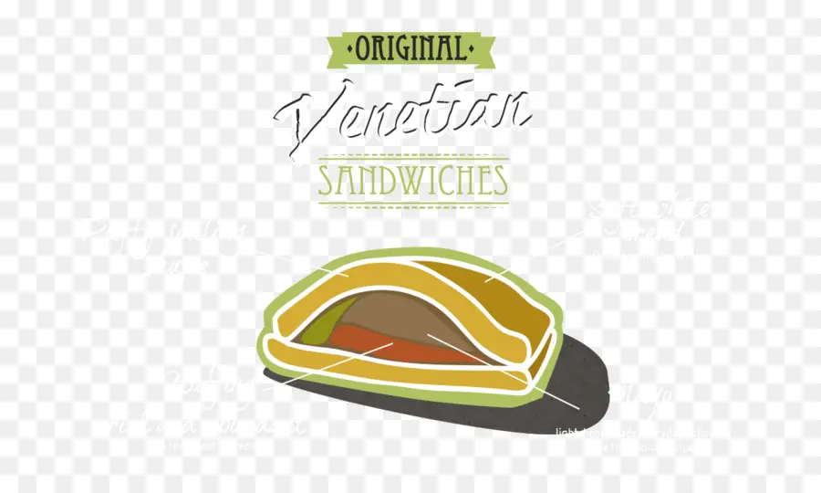 Sándwich Veneciano，Original PNG