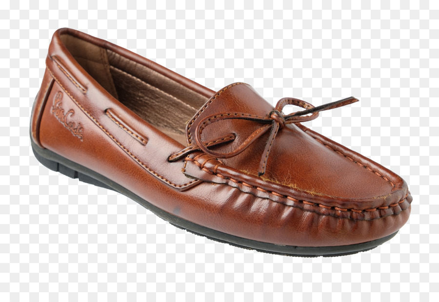 Slipon Zapato，De Cuero PNG