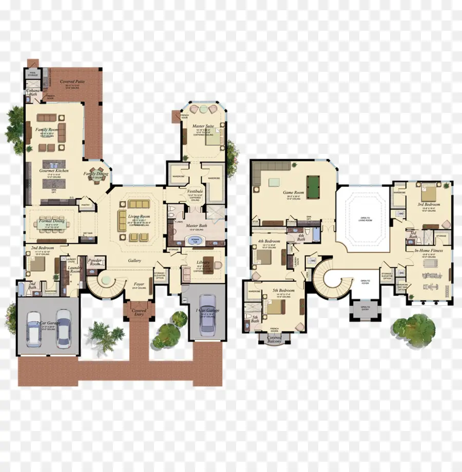 Boca Raton，Casa Plan De PNG