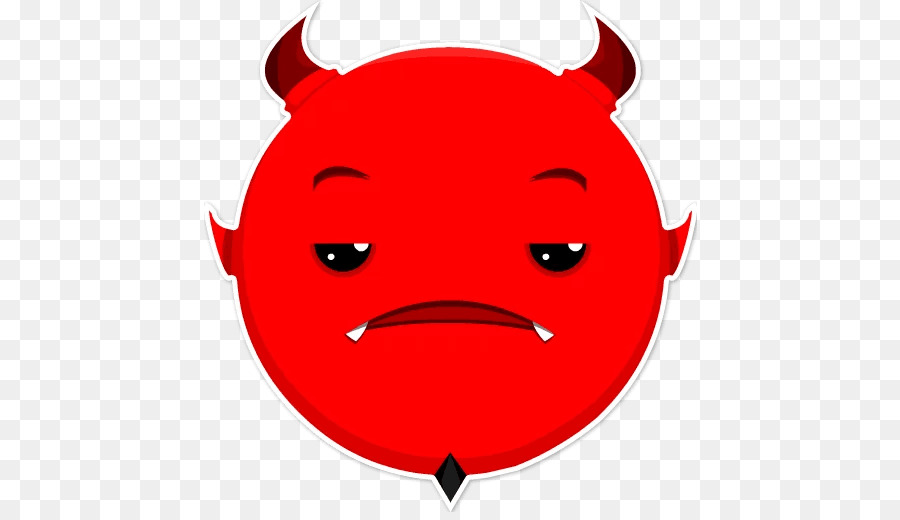 Emoji Del Diablo，Rostro PNG