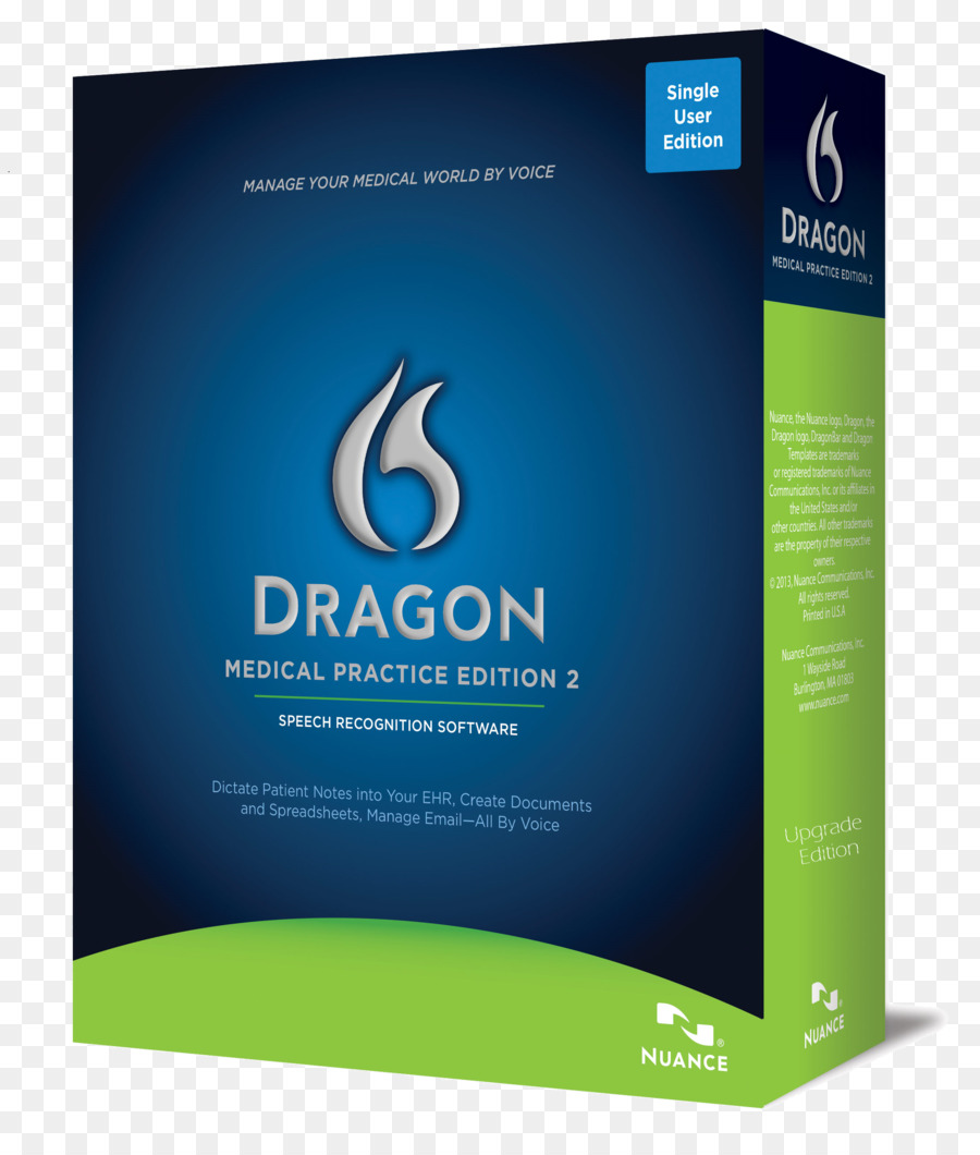 Dragon Naturallyspeaking，Nuance Communications PNG