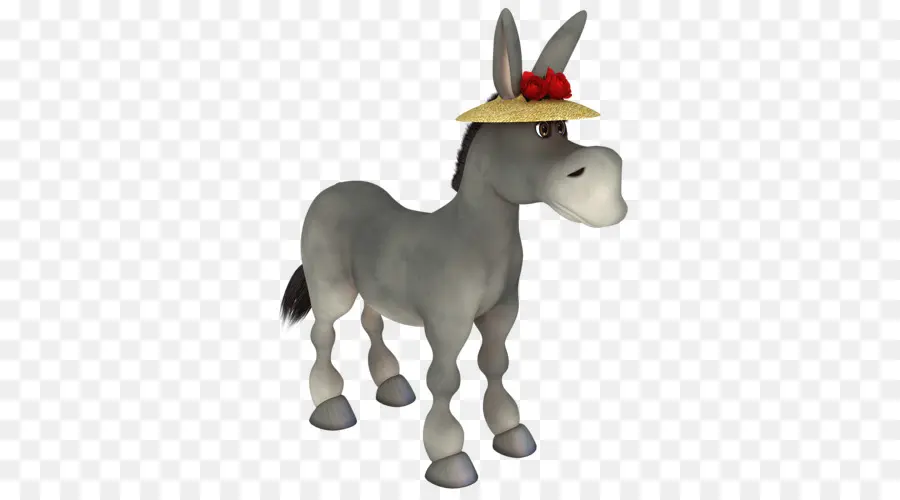 Burro，Emoticono PNG