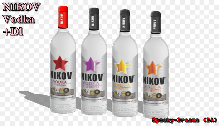 Botellas De Vodka，Vodka PNG