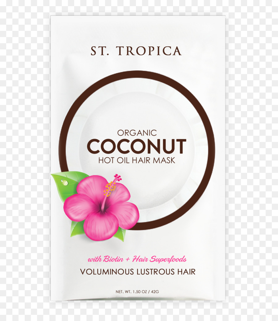 San Tropica De Coco Orgánico Aceite Caliente Mascarilla Para El Pelo，Alimentos Orgánicos PNG