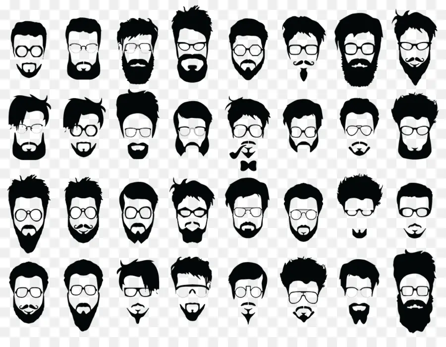 Estilos De Barba，Vello Facial PNG