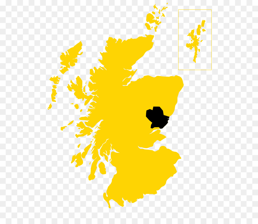 Escocia，Mapa PNG