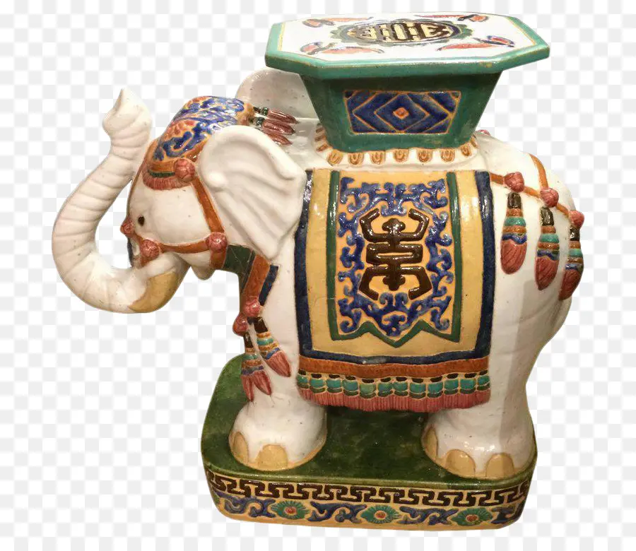 Estatuilla De Elefante，Estatua PNG